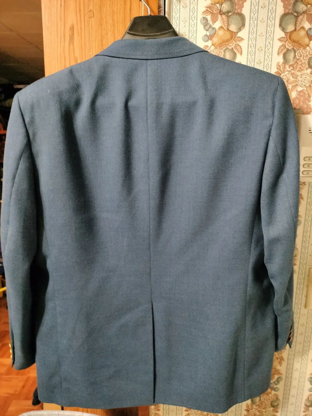 Men's Blue Blazer with Gold Buttons